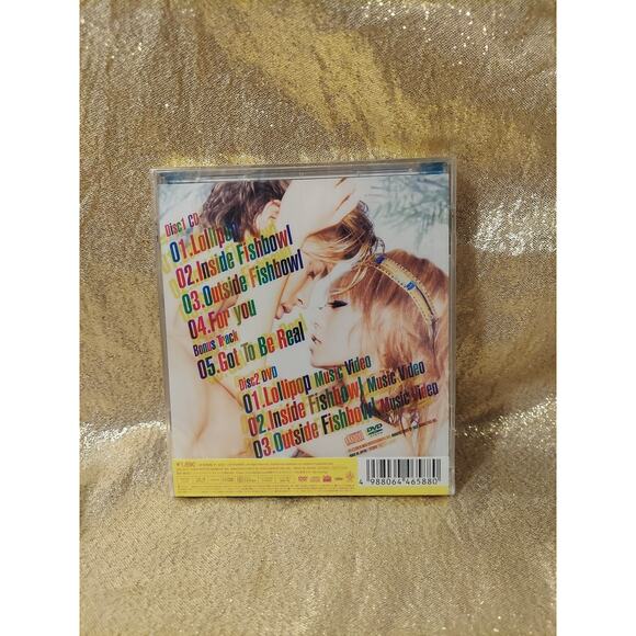 NEW Koda Kumi GOSSIP CANDY CD DVD Taiwanese Import 2010 2 Disc Set - Picture 2 of 6